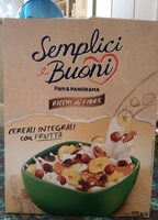 Cereali integrali con frutta
