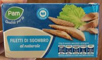Filetti di sgombro al naturale