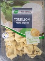 Tortelloni ricotta e spinaci