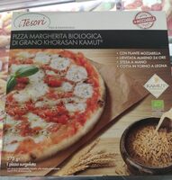 Pizza margherita biologica di grano kamut