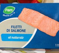 Filetti di salmone al naturale