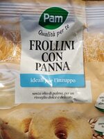 Frollini con panna