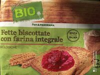 Fette biscottate con farina integrale