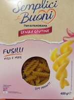 Fusilli riso e mais