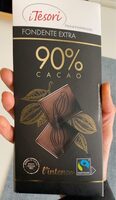 Cioccolato fondente extra cacao 90%
