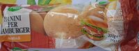 Panini per hamburger
