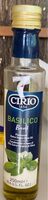 Huile d’olive au basilic