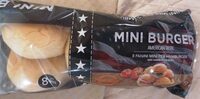 Mini burger American taste