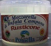 Pomella Rusticone Semi Soft Cheese Mozzarella Buffalo Balls