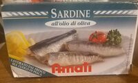 Sardine all'olio di oliva