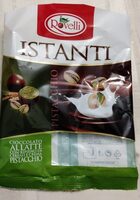 Cioccolato al latte con ripieno di cereali e crema pistacchio