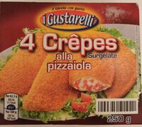 4 crepes alla pizzaiola