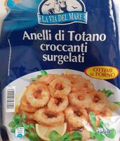 Anelli di totano surgelati