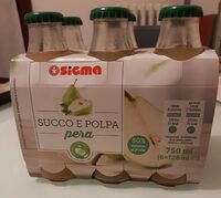 Succo e polpa (pera)