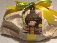 Colomba con glassa alle nocciole