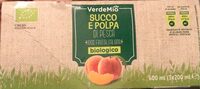 Succo e polpa di pesca