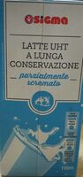 Latte uht parzialmente scremato