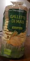 Gallette di mais biologico