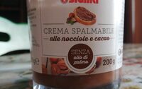 Crema spalmabile nocciole e cacao