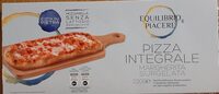 Pizza integrale margherita