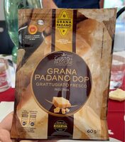 Grana padano dop grattuggiato fresco