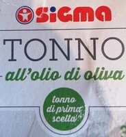Tonno all'olio d'oliva sigma