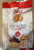 Frollini gocce di cioccolato