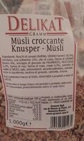 Muesli croccante