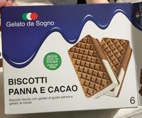 Biscotti panna e cacao