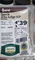 Speck Alto Adige IGP