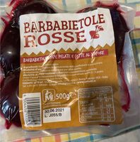 Barbabietole rosse pelate e cotte al vapore