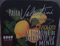 Ravioloni al limone di sorrento e menta