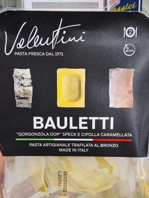 Bauletti gorgonzola speck e cipolla by Valentini