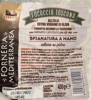 Focaccia toscana