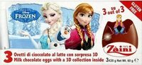 Frozen Milk Chocolate Eggs 3 x (60g)