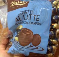 Ovetti al latte ripieni di crema gianduia