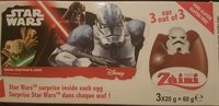 Star Wars Pack 3 Oeufs Sur.