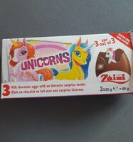 Chocolate eggs Unicorns