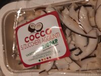 Cocco a fette naturali