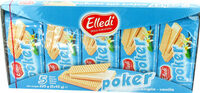Elledi Poker Wafer With Vanilla Cream 5 X 45 (225G)