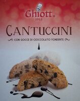 Cantuccini con gocce di cioccolato fondente