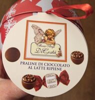 Praline di cioccolato al latte ripiene