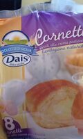 Cornetti farciti alla crema pasticcera