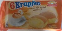 6 Krapfen farciti alla crema pasticcera