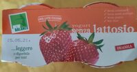 Yogurt senza lattosio fragola