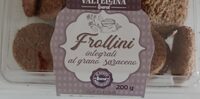 Frollini integrali al grano saraceno