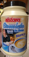 Preparato cioccolata bianca in tazza