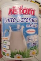 Latte scremato in polvere