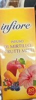 Infuso di mirtillo e frutti misti