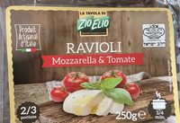 Ravioli Mozzarella & tomate